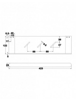 METAL SHELF [LUME-14] 2